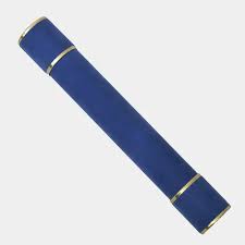 TUBO DE DIPLOMA, CAMURCA, 30CM AZUL ROYAL