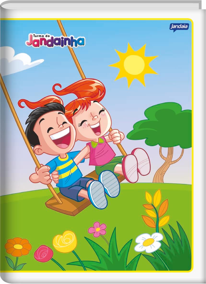 CADERNO JANDAIA 1/4 48F BROCHURA JANDAINHA 407 - 140MMX200MM