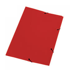 PASTA FRAMA C/ELASTICO C/ABA 295-257 VERMELHA