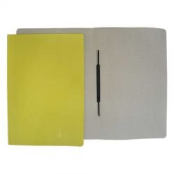 PASTA FRAMA COM GRAMPO TRILHO 335-1 AMARELA