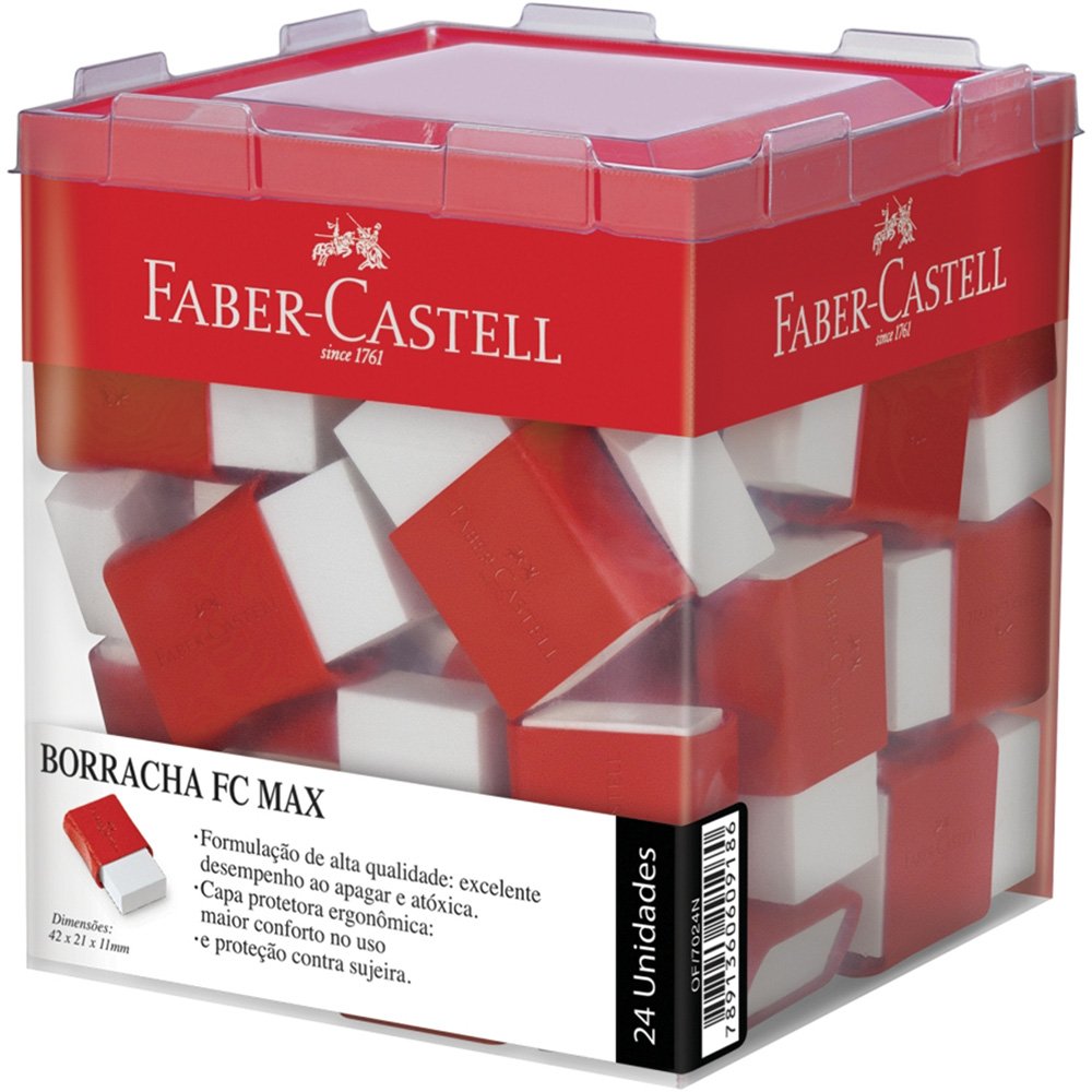 BORRACHA FABER CASTELL C/CINTA OFFICE 7024N