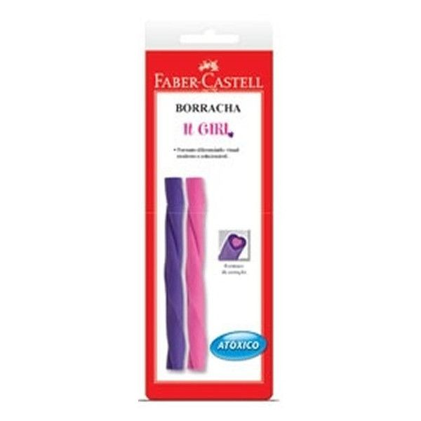 BORRACHA FABER CASTELL IT GIRL 7024ITGN