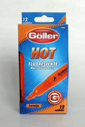 MARCA TEXTO GOLLER LARANJA G765