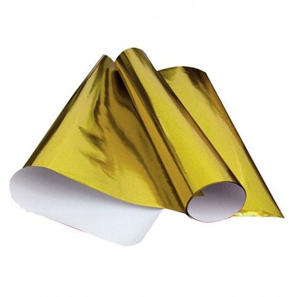 PAPEL LAMINADO CROMUS 45X59 DOURADO 40F