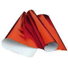 PAPEL LAMINADO CROMUS 45X59 VERMELHO 40F