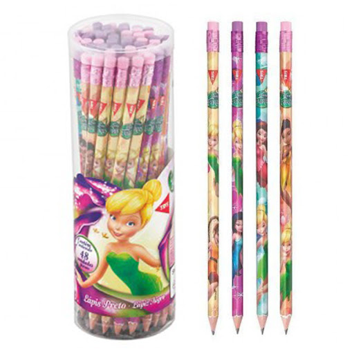 LAPIS TRIS FADAS COM BORRACHA 657288