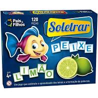 JOGO APRENDER SOLETRAR PAIS E FILHOS 120PC 2897