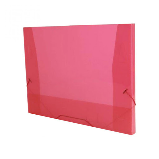 PASTA OF 1,7CM ALAPLAST TRANSP VERMELHO