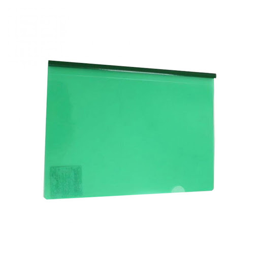 PASTA ALAPLAST COM CANALETA A4 VERDE