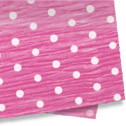 PAPEL CREPOM NOVAPRINT BOLINHA NEGATIVA ROSA