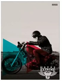 CADERNO SAO DOMIN BROCHURAO 60FL MOTOS CAPA FLEX¿VEL