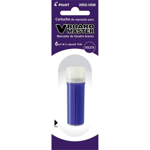 REFIL PILOT PARA MARCADOR PARA QUADRO BRANCO WBS-VBM VIOLETA