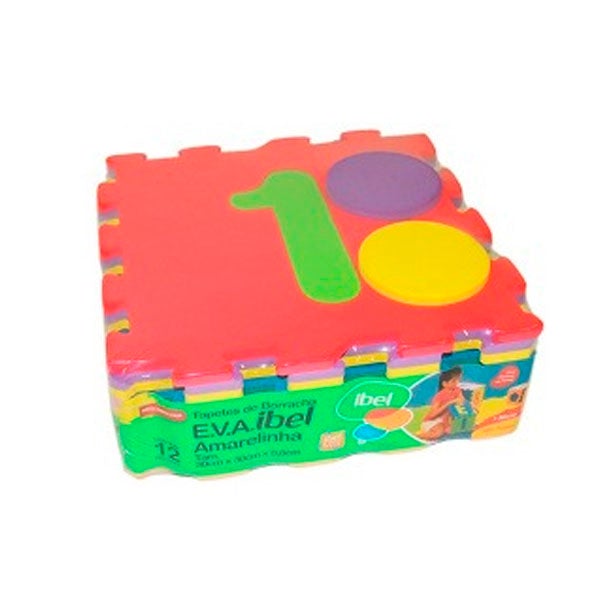 TAPETE IBEL AMARELINHA 30X30X05 12PCS