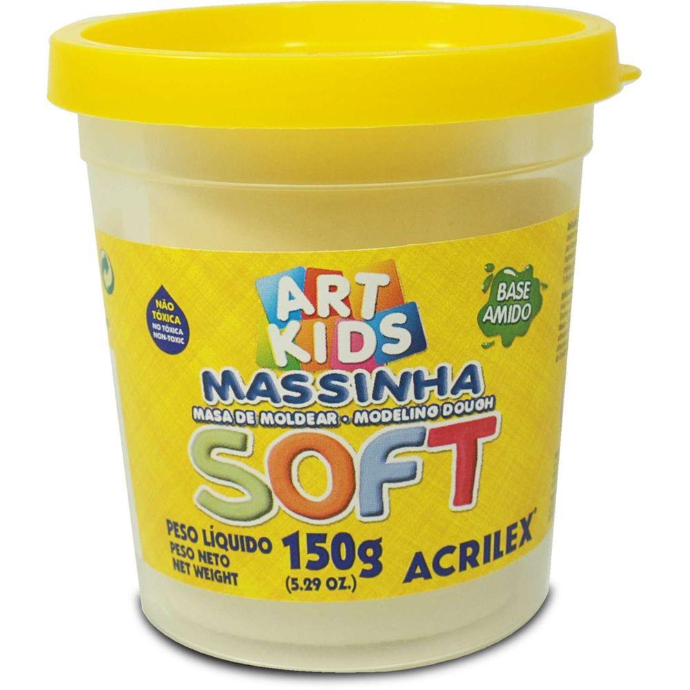 MASSA DE MODELAR SOFT POTE 150G 7315 418 BRANCO