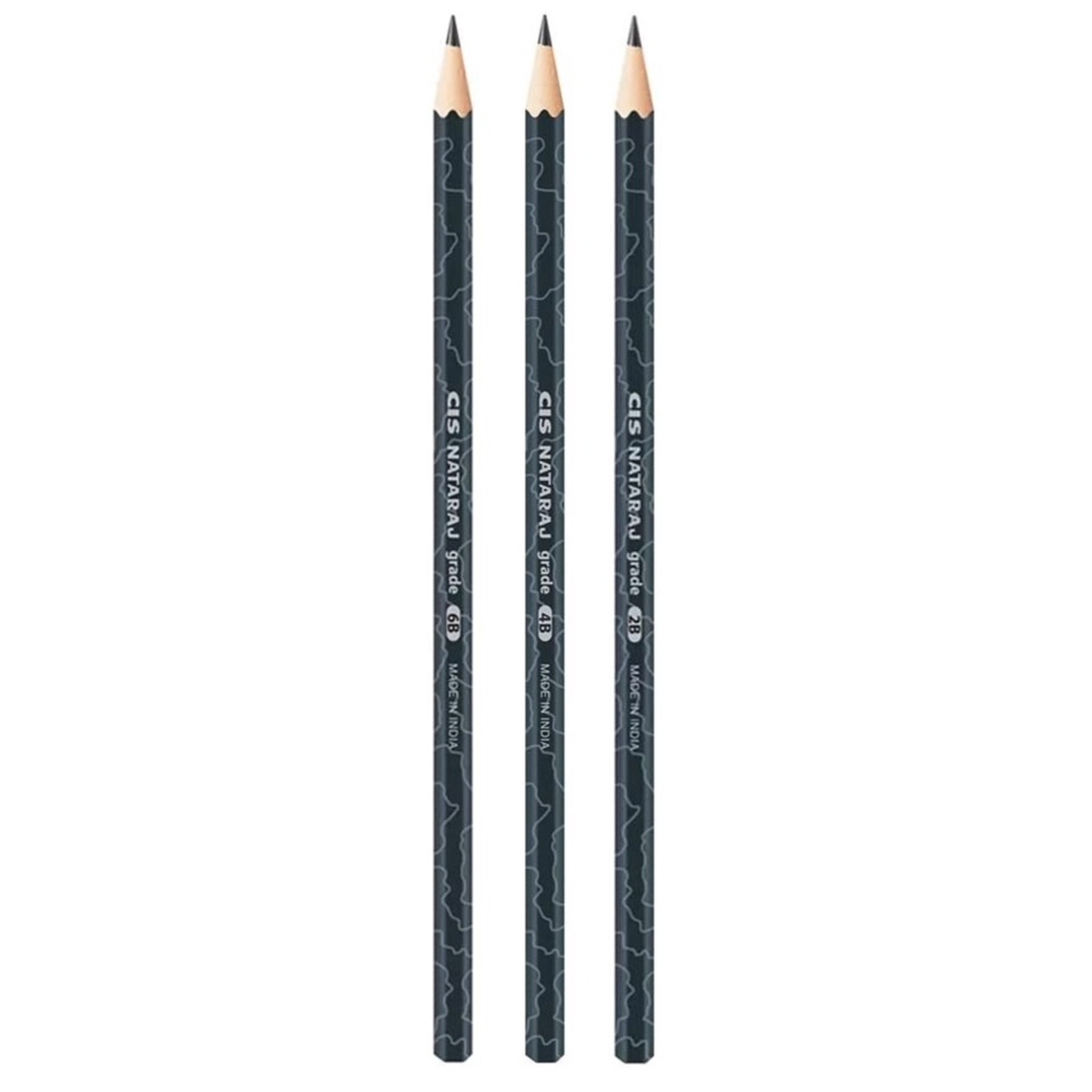LAPIS PRETO CIS GRADE 2B (UNIDADE)