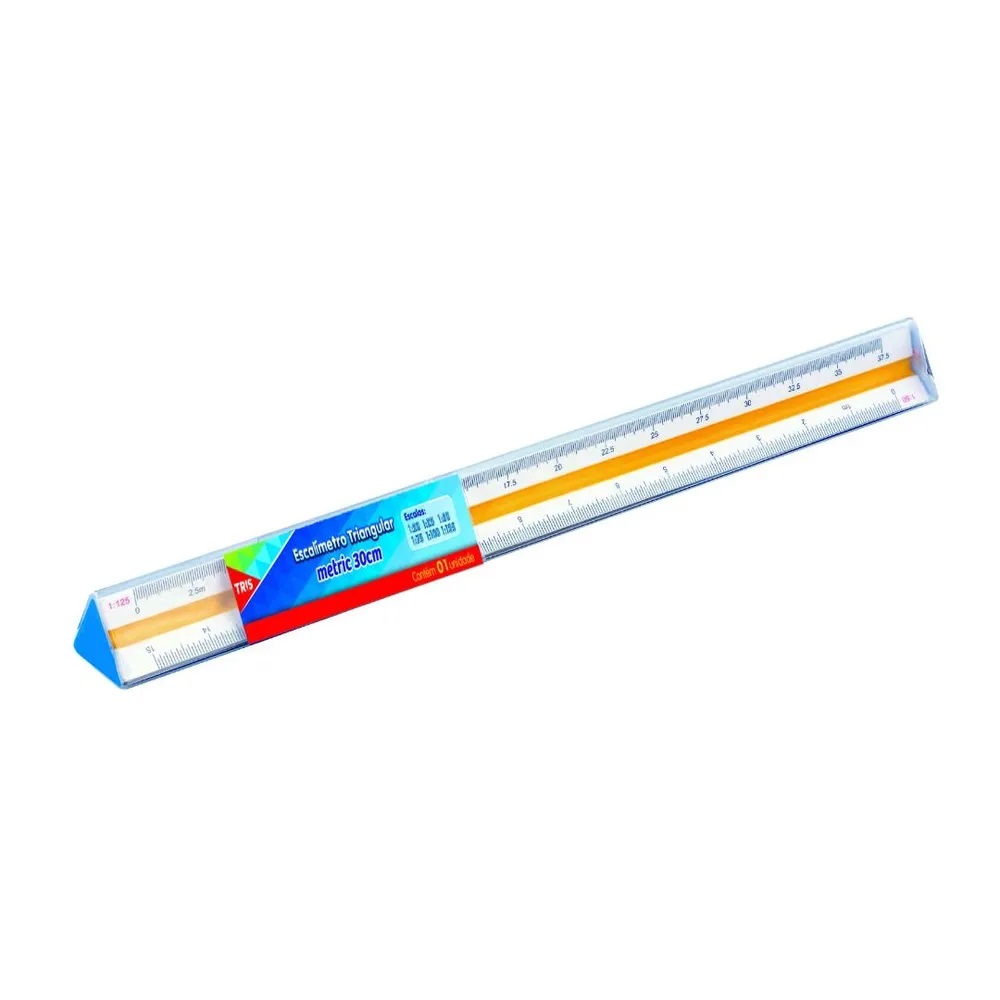 ESCALIMETRO TRIS METRICO 30CM 621616