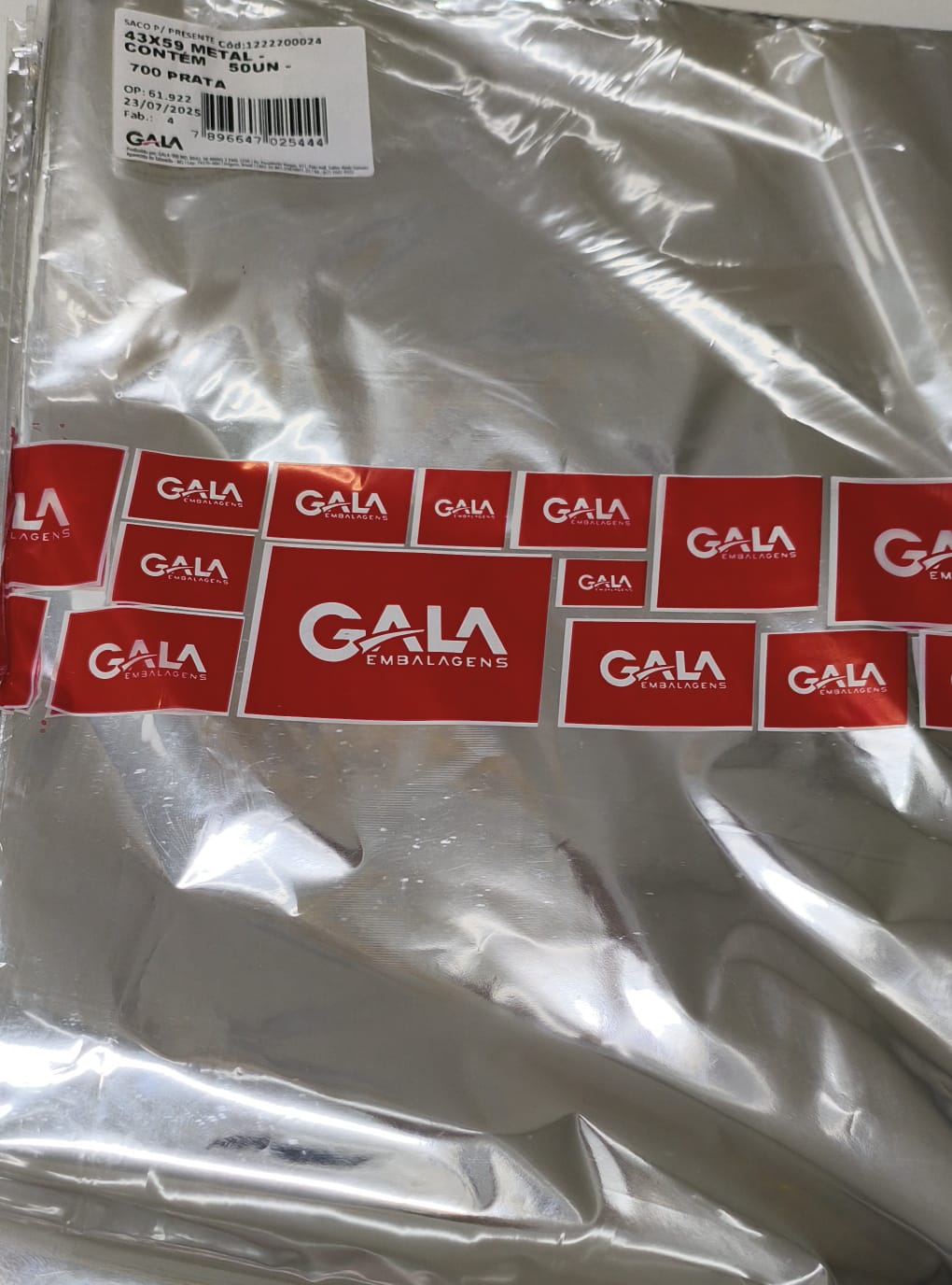 SACO GALA 43X59 C/50 1222-700