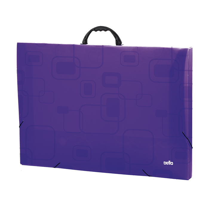 MALETA DELLOFINE A3 ROXA 2151.R