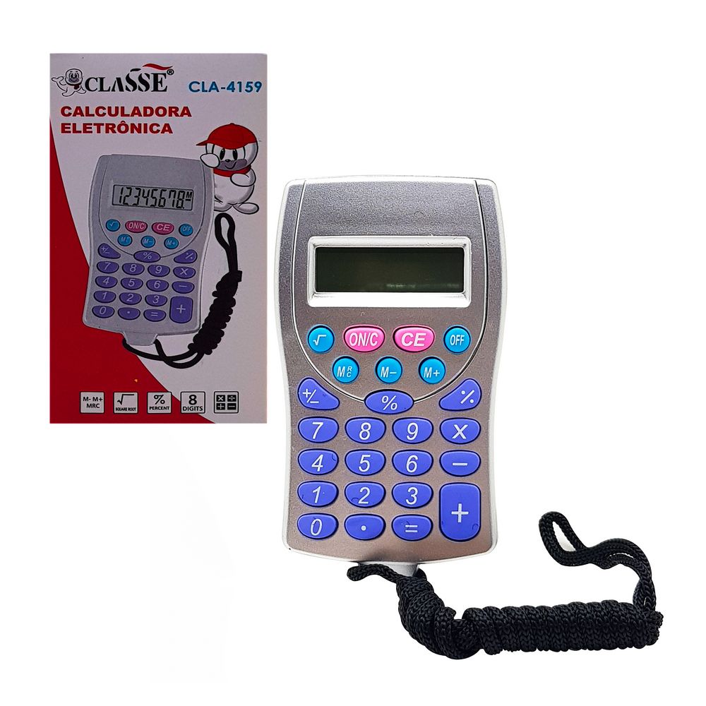 CALCULADORA CLASSE 8 DIGITOS CLA-4159