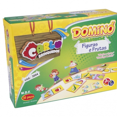 DOMINO CARLU FIG E FRUTA CX PAP MDF 3004