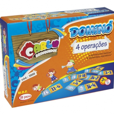 DOMINO CARLU 4 OPERACOES CX PAP MDF 3000