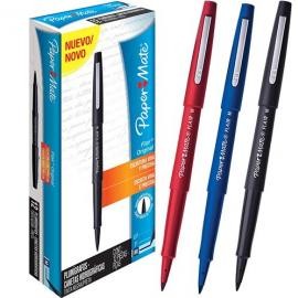 CANETA PAPER PONTA MEDIA FLAIR PT