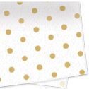 PAPEL CREPOM NOVAPRINT BOLINHA POSITIVA OURO OFF WHITE
