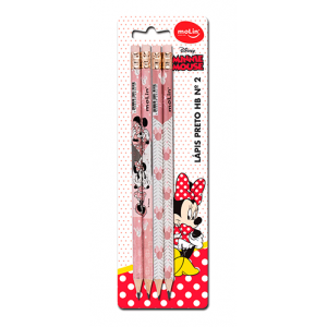 LAPIS MOLIN MINNIE BLISTER C/4 22350