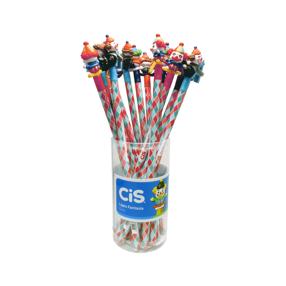 LAPIS CIS PRETO HB FANTASIA CIRCO 4889