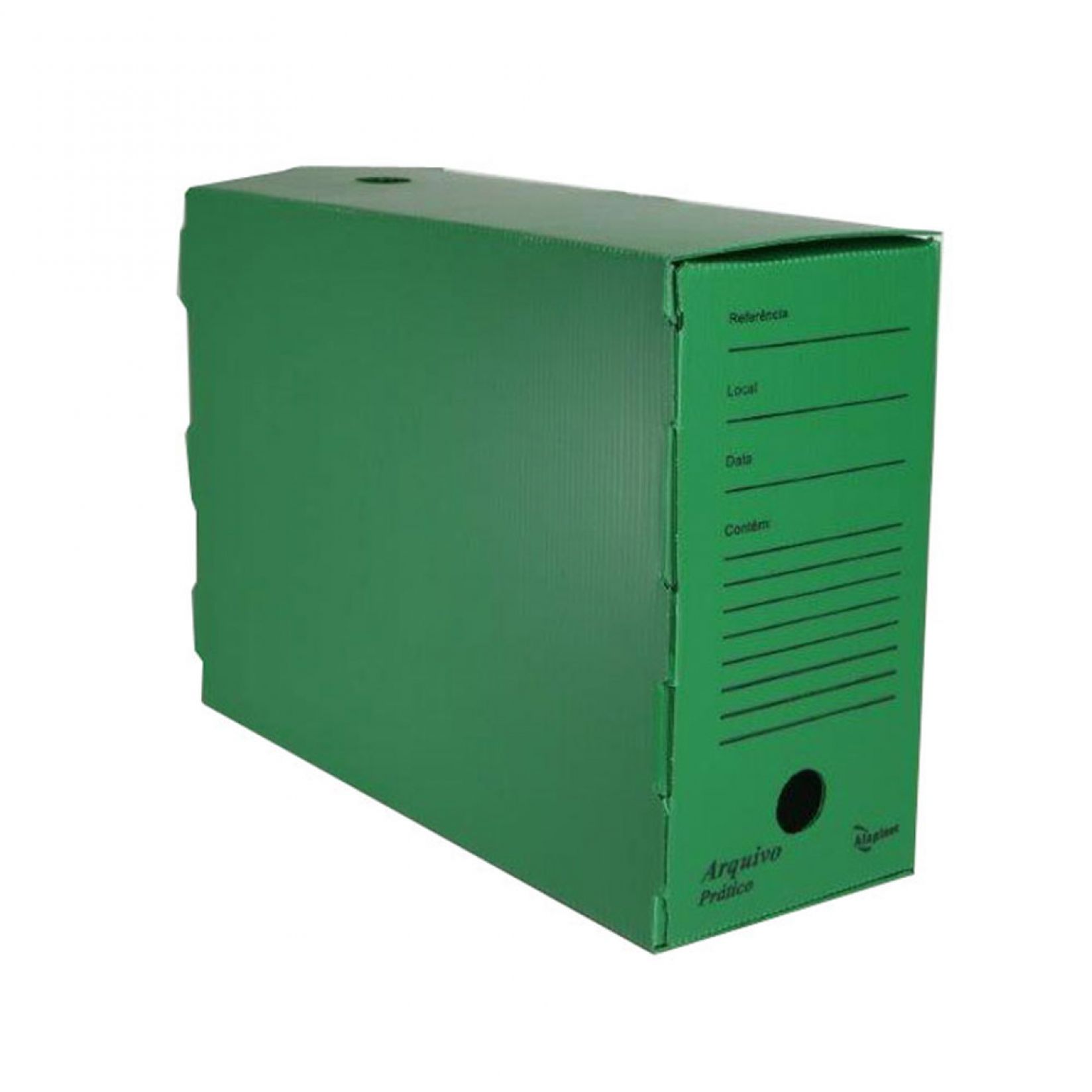 ARQUIVO MORTO ALAPLAST PRATICO OFFICE VERDE