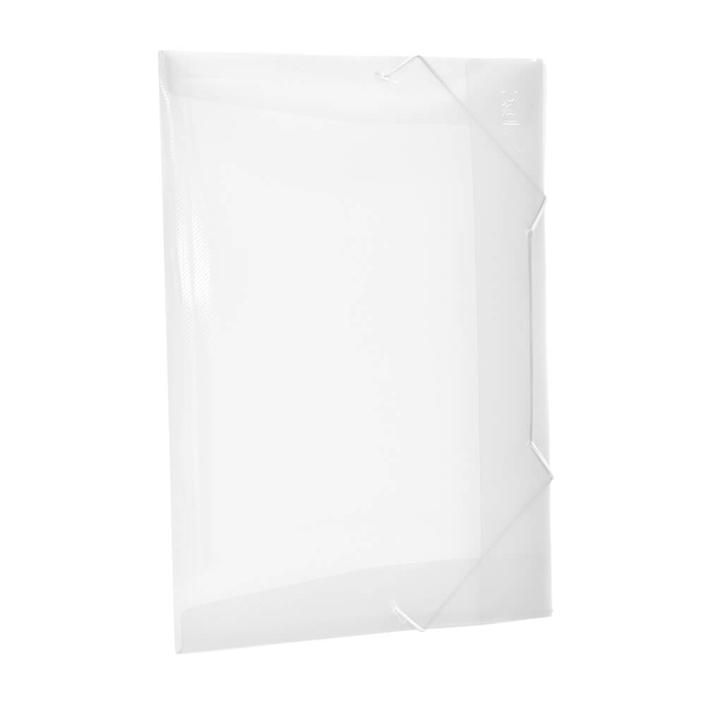 PASTA DAC POLIPROPILENO ECONOMICA 1/2 OFICIO 500PP TRANSPARENTE