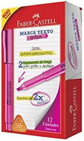 MARCA TEXTO FABER CASTELL ROSA MT/RSZF