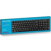 TECLADO MULTILASER BASICO SLIM PRETO LASER TC193
