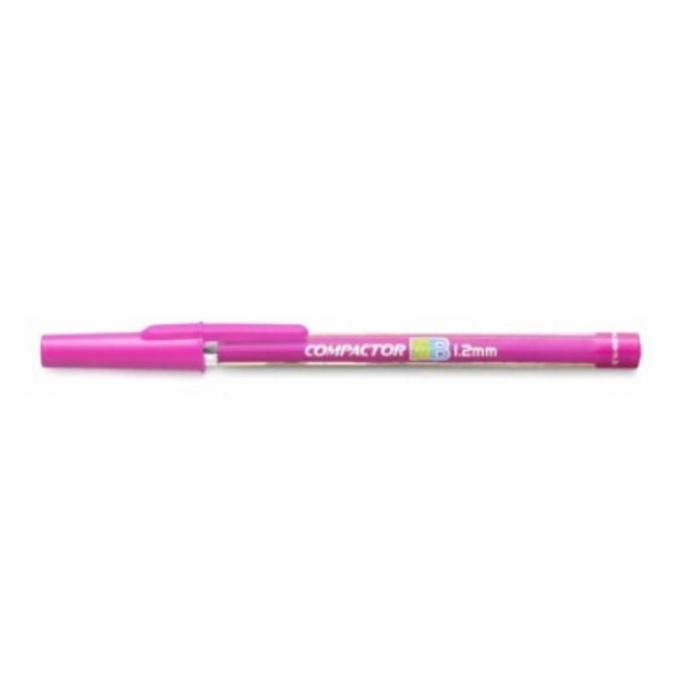 CANETA COMPACTOR 07 B 1.2MM ROSA 