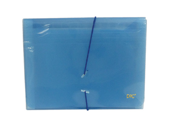 PASTA DAC SANFONADA ECONOMICA DUPLICATA 12 DIVISORIA 6011PP AZUL