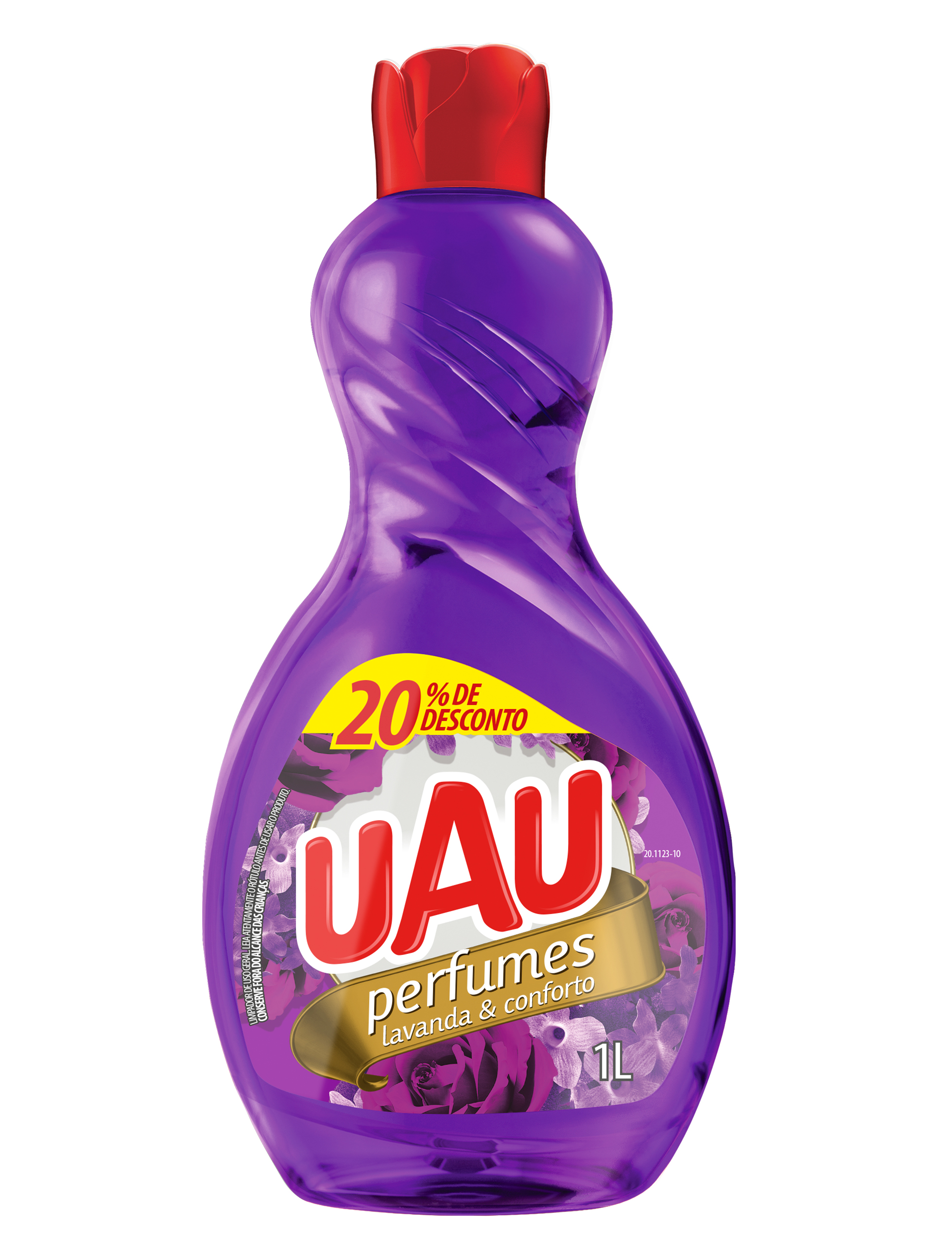 DESINFETANTE UAU LAVANDA LEVE 1L PAGUE 800ML