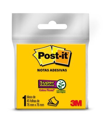 POST-IT 3M 76X76 AM NEON 45FLS