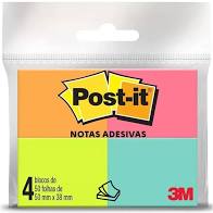 POST-IT 3M 653 TROPICAL 50F C/4