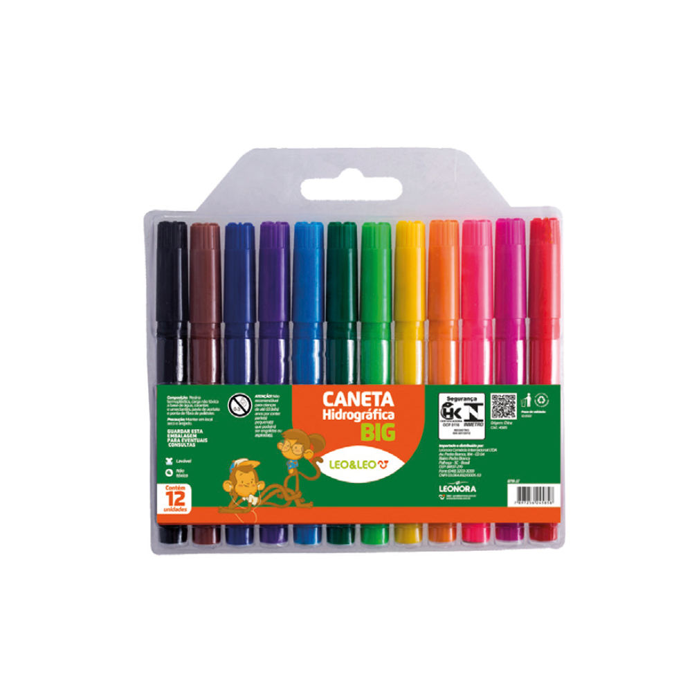 CANETA LEO&LEO HIDROCOR BIG C/12 4585