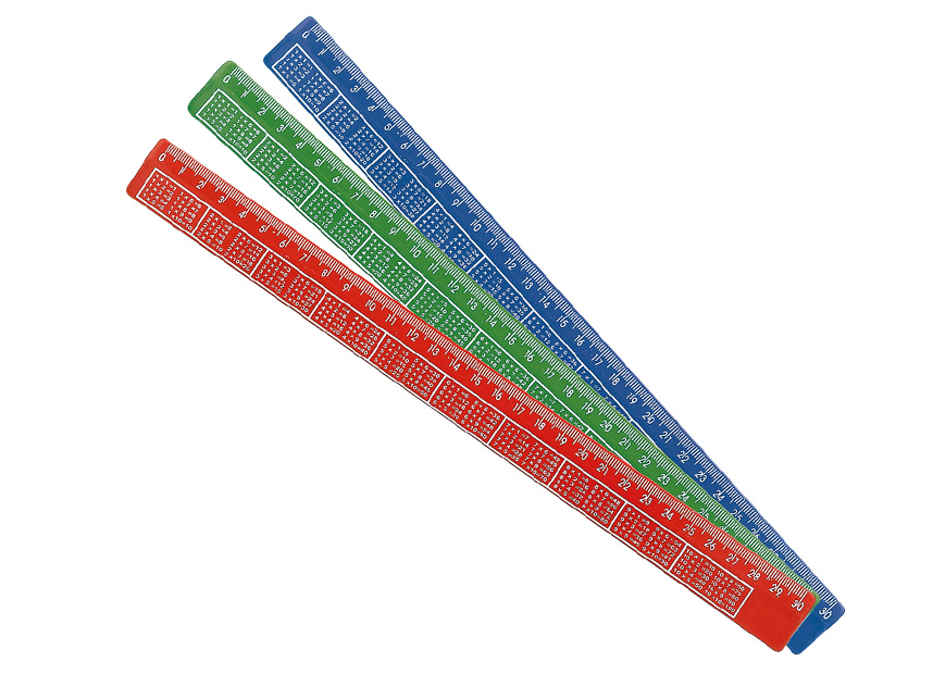 REGUA WALEU 30CM COM TABUADA