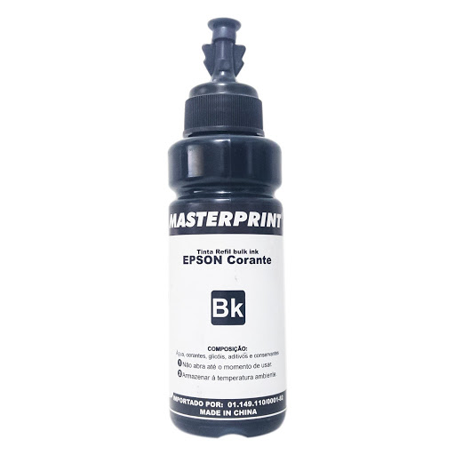 TINTA MASTERPRINT EPSON 100ML BLACK REF 664