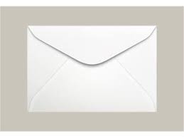 ENVELOPE CONVITE 072X108 BRANCO 63 GRAMAS