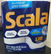 PAPEL TOALHA SCALA C/2 BRANCO