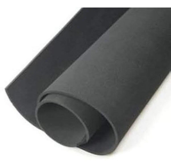 BORRACHA EVA MAKE+ 40X48 ABERTO C/10 PRETO