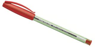 CANETA FABER CASTELL TRILUX PONTA FINA VERMELHA