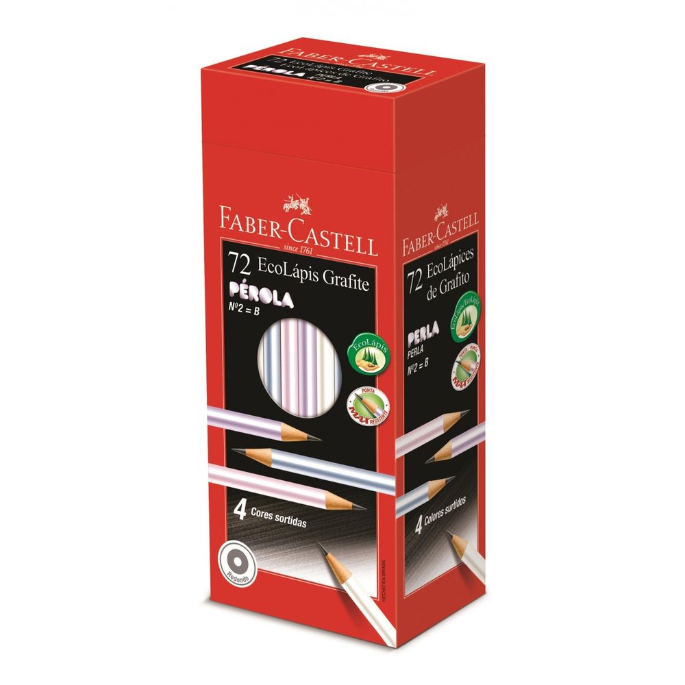LAPIS FABER CASTELL ECOLAPIS GRAF PEROLA 1210P