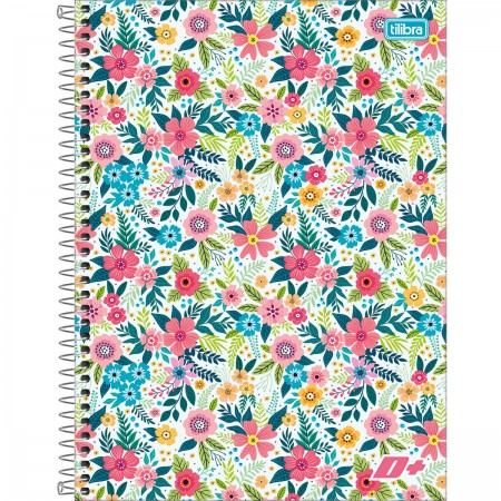 CADERNO TILIBRA 10.1 200FLS CAPA DURA D+ FEMININO 139289