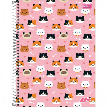 CADERNO TILIBRA 12.1 240FLS CAPA DURA D+ FEMININO 139297