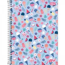 CADERNO TILIBRA 16.1 320FLS CAPA DURA D+ FEMININO 139335