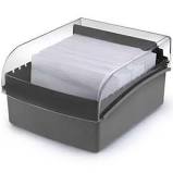 FICHARIO DE MESA WALEU 5X8 PRETO